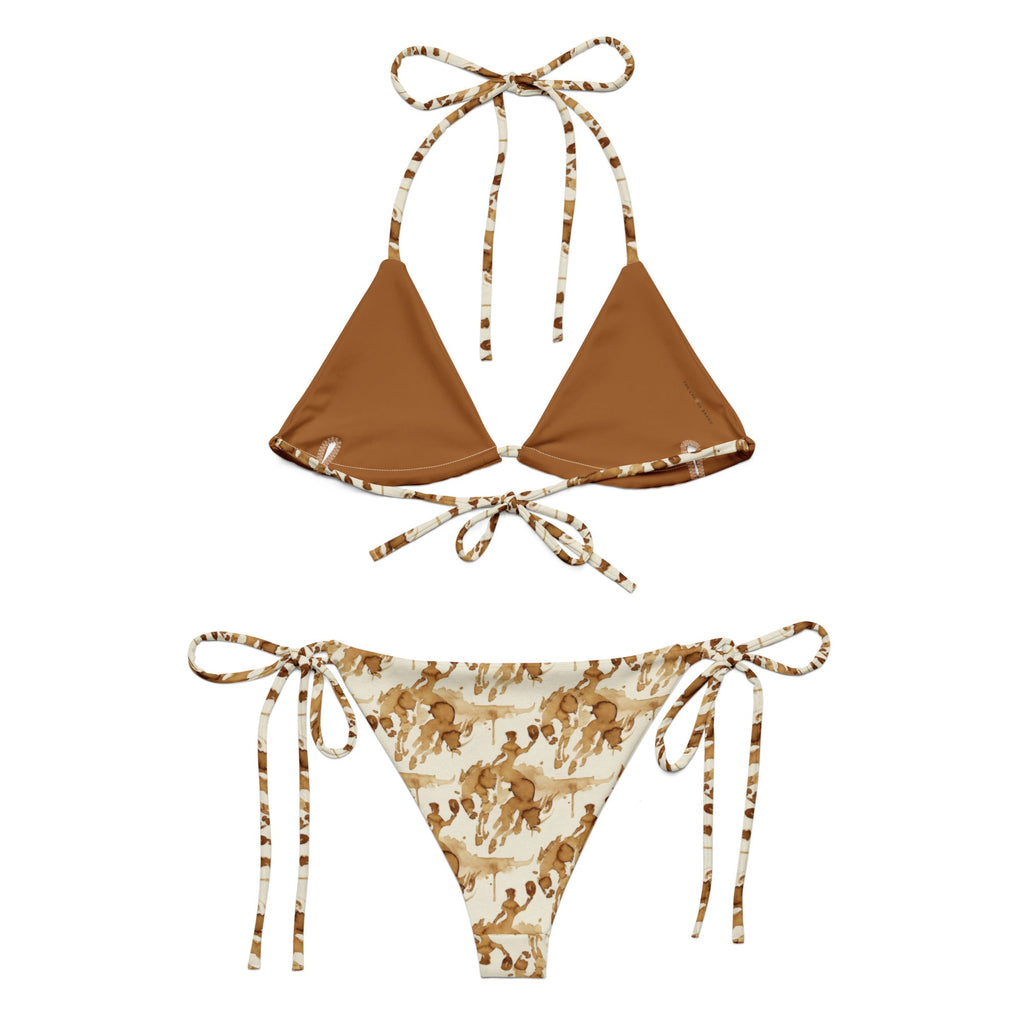 Steeped West string bikini