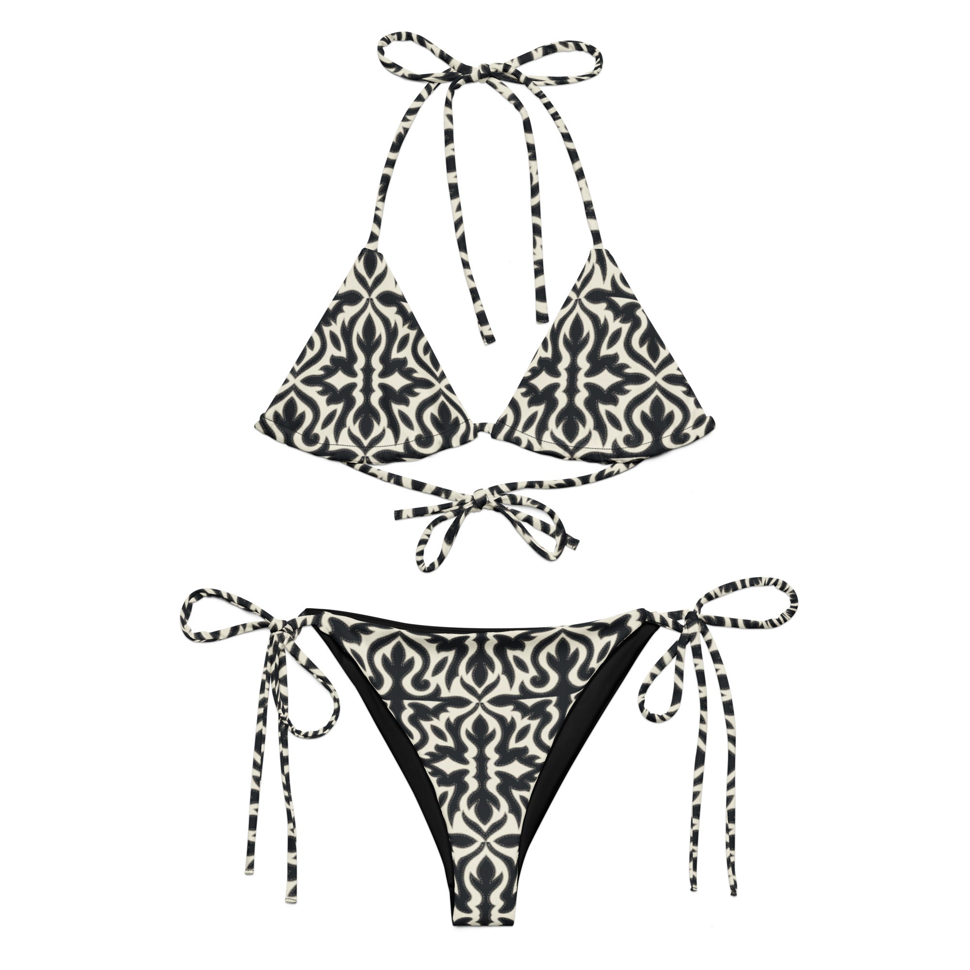 Maison Black string bikini