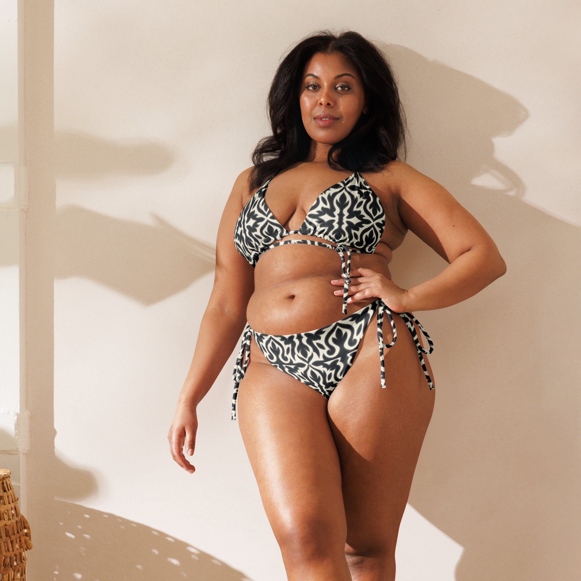 Maison Black string bikini